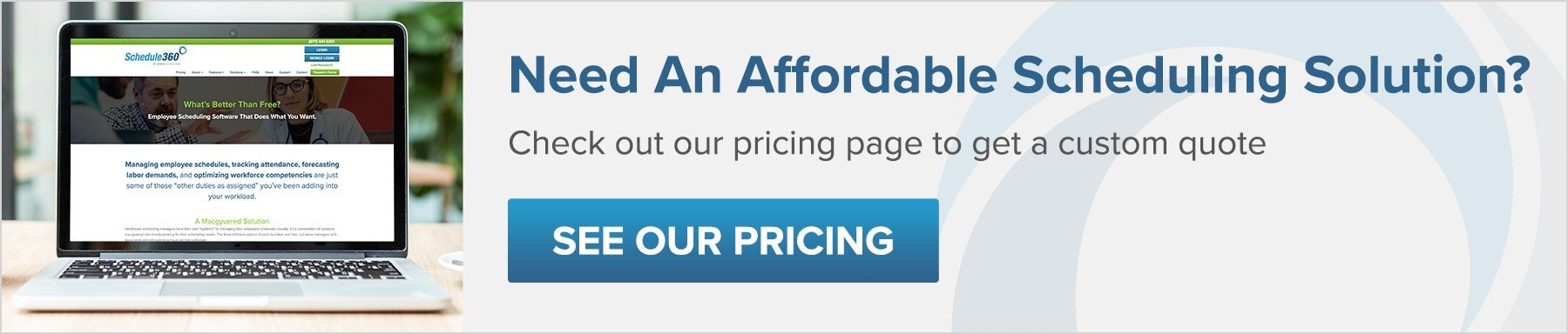 Affordable scheduling software